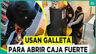 Usan galleta para abrir caja fuerte: Fueron detenidos al intentar escapar