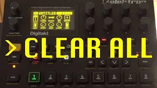Digitakt: Reset Tracks and Patterns - HOWTO