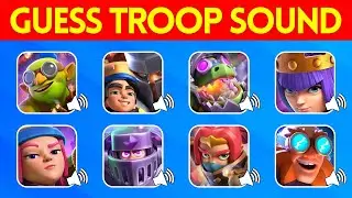 Guess The Clash Royal Card by Sound | New Clash Royal Quiz