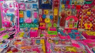 1:53 Minutes Satisfying with Unboxing Hello Kitty Miniature Furniture Set | Toy Makeup Set Unboxing