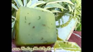 White sage soap, Green Tea Vegan Soap bar!