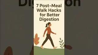 7 Post-Meal Walk Hacks for Better Digestion #HealthyHabits#PostMealWalk#BetterDigestion#FitnessTips