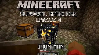 ⛏️❤️&zwj;🔥 Minecraft Hardcore (1.21.10): Iron Man | Episode 4 🪨