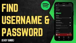 How To Find Your Username And Password On Spotify