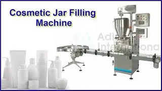 Cosmetic Jar Filling Machine, Cream Jar Filling Machine, Cosmetic Jar Filler
