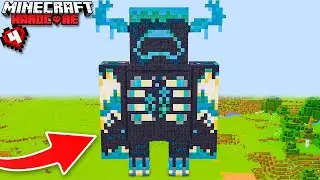 I Built a WARDEN STATUE in Minecraft Hardcore(Hindi)