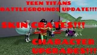 NEW TEEN TITANS BATTLEGROUNDS UPDATES!!! | Brainstorming ideas for updates on a livestream | Roblox
