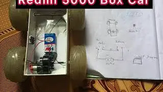 How to make a toycar | out of Redmi note Box | reuse waste