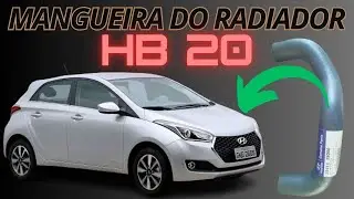 TROCA DA MANGUEIRA DO RADIADOR  HB 20