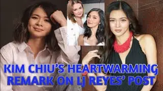 Kim Chiu sweet comment on LJ Reyes' post! Paulo is pleased with the growing bond between them