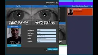 Unique Biometrics Iris Recognition Demo