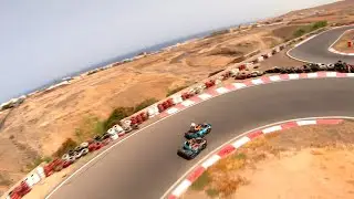 Go Kart battle in the Desert - Fuerteventura