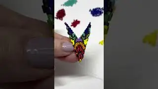 2-Drop Peyote Star Tutorial Extract 🌟 Ten Point Beaded Stars Handmade Ornaments