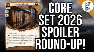 We have a new Dr. Milan and some returning favourites! (Arkham Core Set 2026 Spoiler Round-Up 1)