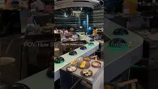 UFO style floating restaurant in Shenzhen - Future of automated food serving