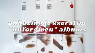 unboxing le sserafim's 