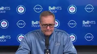 Winnipeg Jets (vs Canucks) pre-game 54 media availability: Paul Maurice