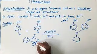 phenolphthalein preparation & properties bsc 3rd year