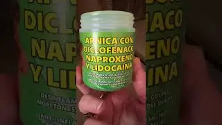 #arnica#diclofenac #arthritis #doloresmusculares comprala en mi perfil @karla.tnz TikTok