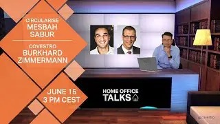 Tracing plastics with blockchain with Mesbah Sabur and Burkhard Zimmermann | Home Office Talks
