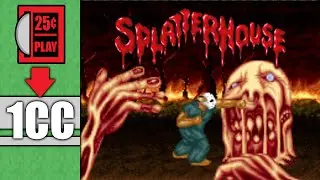 Аркадная игра Splatterhouse для среднего геймера поколения X (1988) | 1 кредит