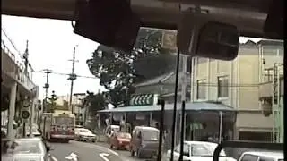 【平成5年】庄内交通バス車窓　鶴岡市内【1993年】