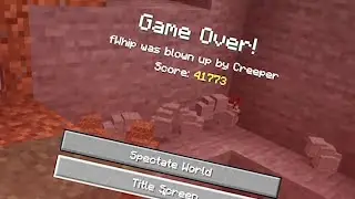 My 1000 Days Minecraft 1.16 Hardcore Survival DEATH #shorts