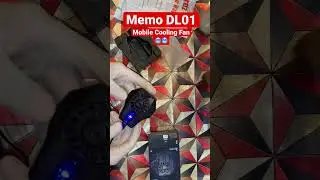 Unboxing Memo DL01.. Cooling Fan 🥶🥶 Very Good Product #fyp #technology #cooling #fan #gadgets