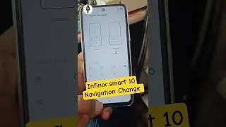 infinix smart 10 / x6725 me navigation kaise change kare 2025 || infinix smart 10 me button change