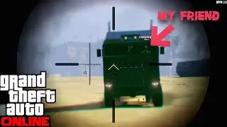 Rage Baiting My Friend With Vehicles During PvP - Gta Online