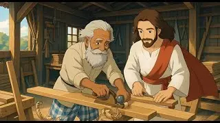 Cozy Rainy Village Life 🌧️  Nostalgia Cartoon Ghibli Style  Peaceful Carpenter & Kitchen Story