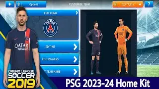 Paris Saint-Germain (PSG) 2023-24 Home Kit - DLS 19