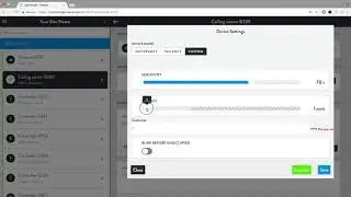 Sensor Sensitivity and Timeout with Lightcloud