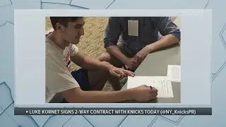 New York Knicks Sign Luke Kornet to Two-Way Contract