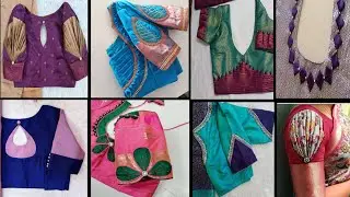 100+ Patch Work Blouse Designs | Patch Work Designs | Patch Work Blouse #blousedesigns #patchwork