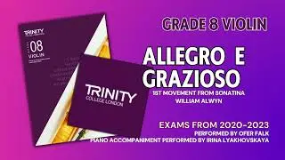 Allegro e Grazioso | Play Along | William Alwyn | Trinity College London Grade 8 Exams from 2020