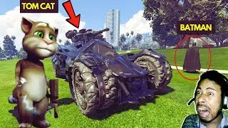 Talking Tom Cat Stole BATMOBILE From BATMAN in GTA!- Bangla Gameplay || Part 4 || Subroto Gaming