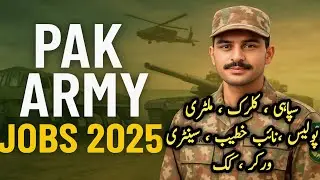 Pak Army Jobs 2025 - Pak Army Jobs 2025 Online Apply