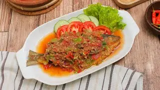 JANGAN SAMPAI SALAH STEP - Resep & Metode Desaku Marinasi IKAN BANDENG GORENG SAMBAL BENYEK JAHE