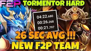 21 SEC WITH ICARU & CORDELIA - NEW F2P TORMENTOR ABYSS HARD SPEED TEAM !!! SFAH TEAM SUMMONERS WAR