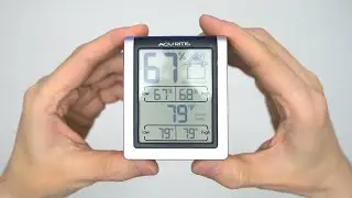 AcuRite Digital Hygrometer & Indoor Thermometer Unboxing