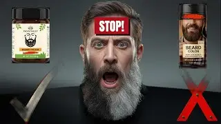 Stop Colouring Your Beard Until You Watch This.#bearddye