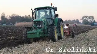 Orka pod Pszenice 2018 II JOHN DEERE 6830 & KUHN