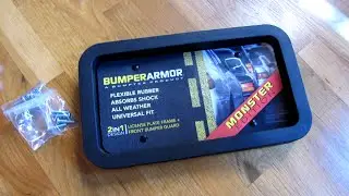 Bumper Armor - MONSTER License Plate Rubber Frame Review