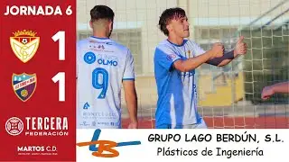 RESUMEN Jornada 6 | Martos C.D. 1-1 U.D. Torre del Mar