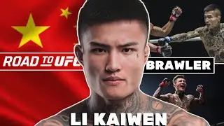 Kaiwen Li MMA Highlights- Chinese Brawler- Fun Prospect-Road to UFC