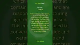 Botany Quiz | Are You a Botanical Genius? Test Your Plant Knowledge with This Botany Quiz! #botany