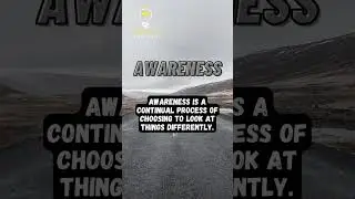 Awareness is the first step in the process of change // awareness motivational quotes