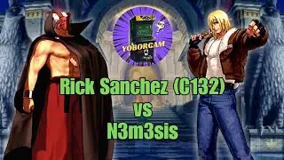 GAROU MARK OF THE WOLVES - RICK SANCHEZ 🆚️ N3M3SIS [ FIGHTCADE 2 ] 늑대의 표식