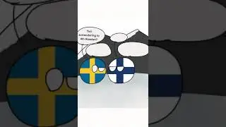 The winter war in a nutshell #countryballs #ussr #finland #memes #russia #sweden